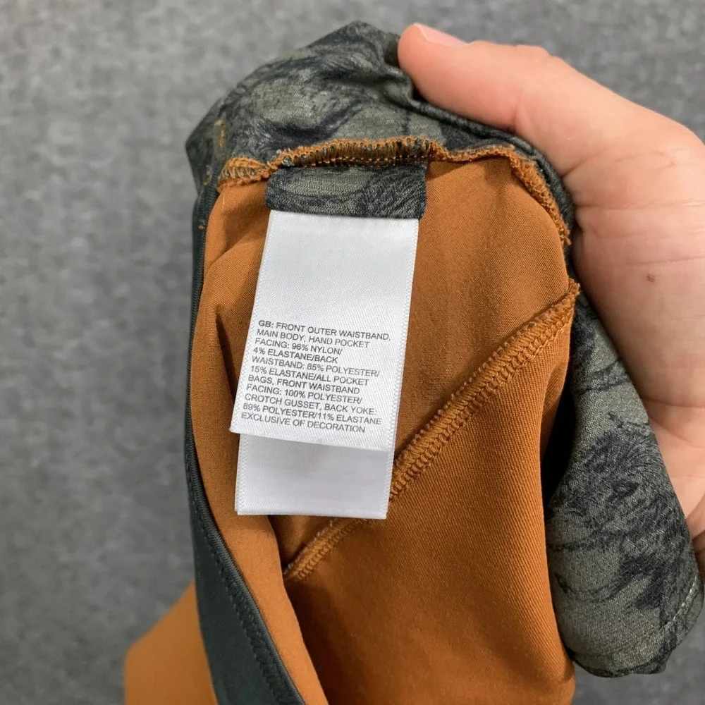 The North Face Beyond The Wall Rock Flashdry XD Shorts Men 38 Orange Hiking Camp